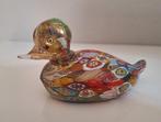 Murano - Figuur - Papera in vetro di Murano con Murrine, Antiek en Kunst, Antiek | Glas en Kristal