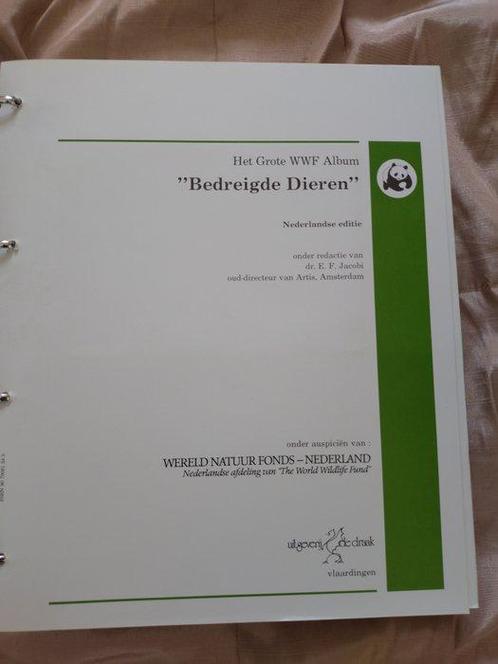 Wereld 1984/1993 - Het grote WFF Album  Bedreigde dieren,, Postzegels en Munten, Postzegels | Amerika