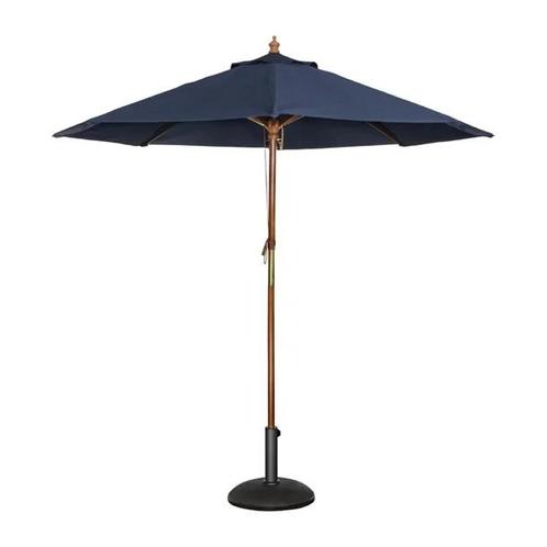 ronde donkerblauw parasol | polyester | Ø 3 meter, Zakelijke goederen, Horeca | Keukenapparatuur, Verzenden