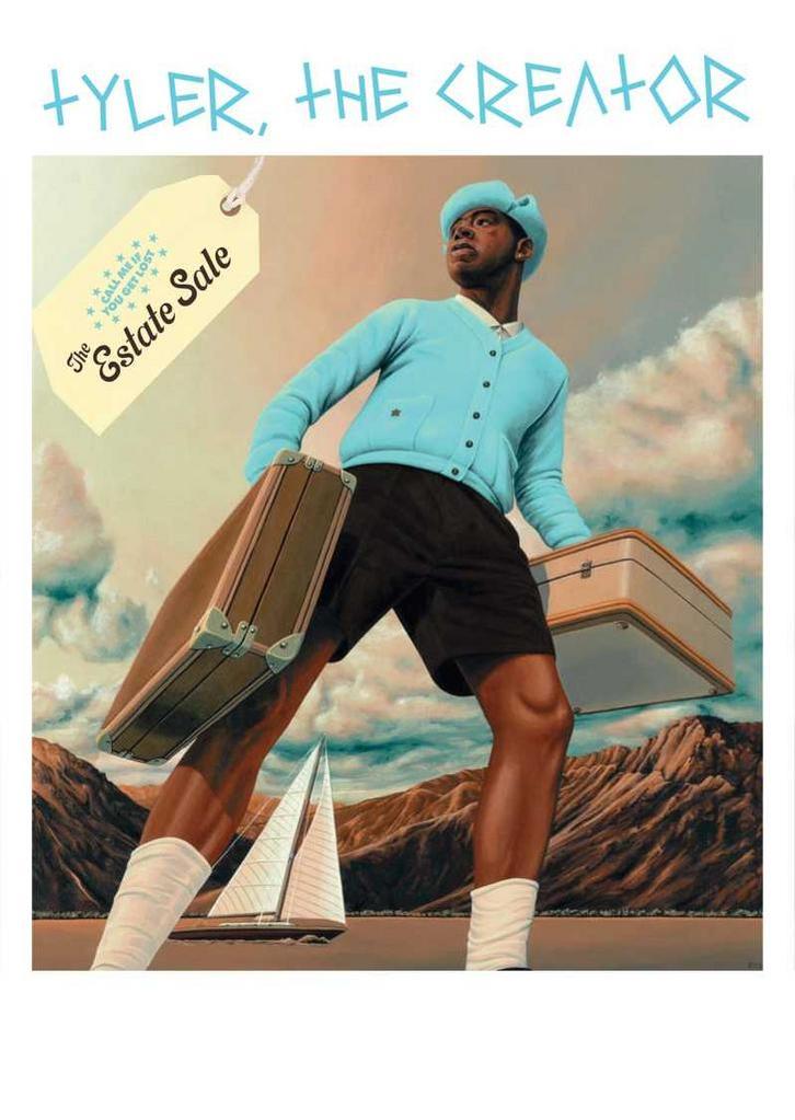 Posters - Poster Tyler the Creator - Call me if you get Lost, Verzamelen, Muziek, Artiesten en Beroemdheden, Zo goed als nieuw