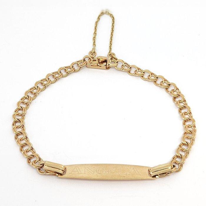Armband - 18 karaat Geel goud, Sieraden, Tassen en Uiterlijk, Armbanden