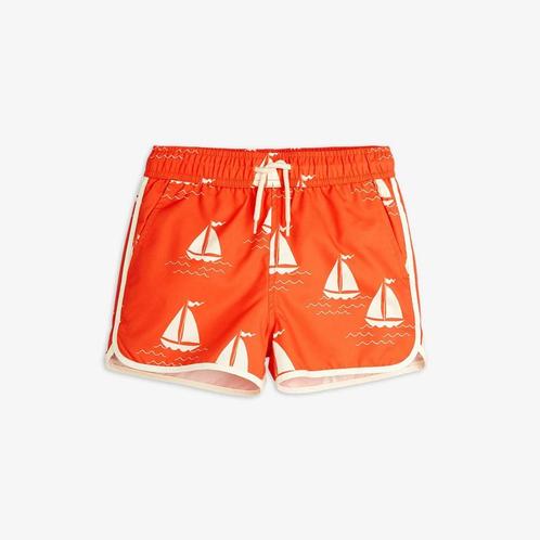 Zwembroek roodwit met bootjes  Mini Rodini Maat 104 104, Kinderen en Baby's, Kinderkleding | Maat 104, Jongen, Nieuw, Broek, Ophalen of Verzenden