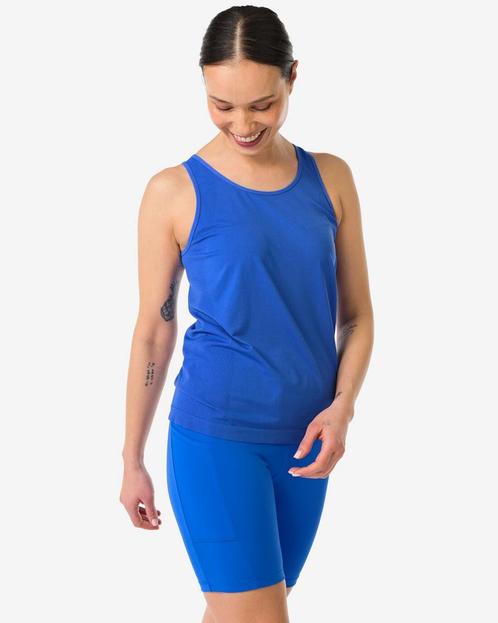HEMA Dames bikershort felblauw, Kleding | Dames, Overige Dameskleding, Nieuw, Verzenden