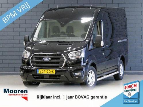 Ford Transit 350 2.0 TDCI 185PK L2H2 Limited, Auto's, Bestelauto's, Onderhoudsboekje, Lease, Overige kleuren, Automaat, Overige kleuren
