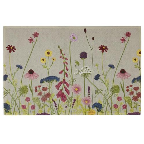 deurmat wilde bloemen 75x50cm, Tuin en Terras, Deurmatten, Verzenden