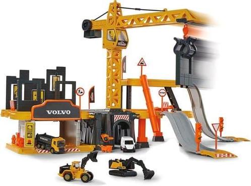 Majorette - Creatix Construction - 5 Volvo voertuigen -, Kinderen en Baby's, Speelgoed | Overig, Zo goed als nieuw, Ophalen of Verzenden