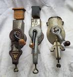 Duitsland en Frankrijk - 3x antieke kaas/kruiden/specerijen,