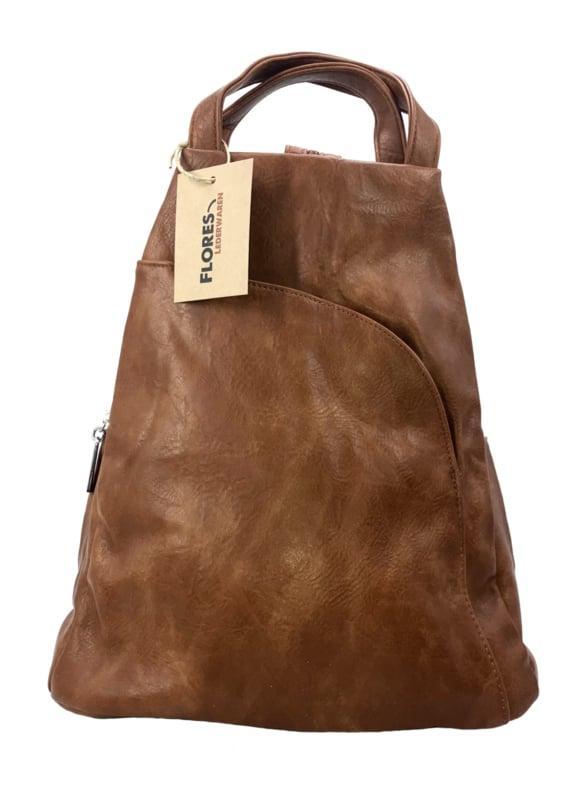 Rug- schoudertas The Triangle Bag van Flores Lederwaren Co, Sieraden, Tassen en Uiterlijk, Tassen | Schoudertassen, Nieuw, Verzenden