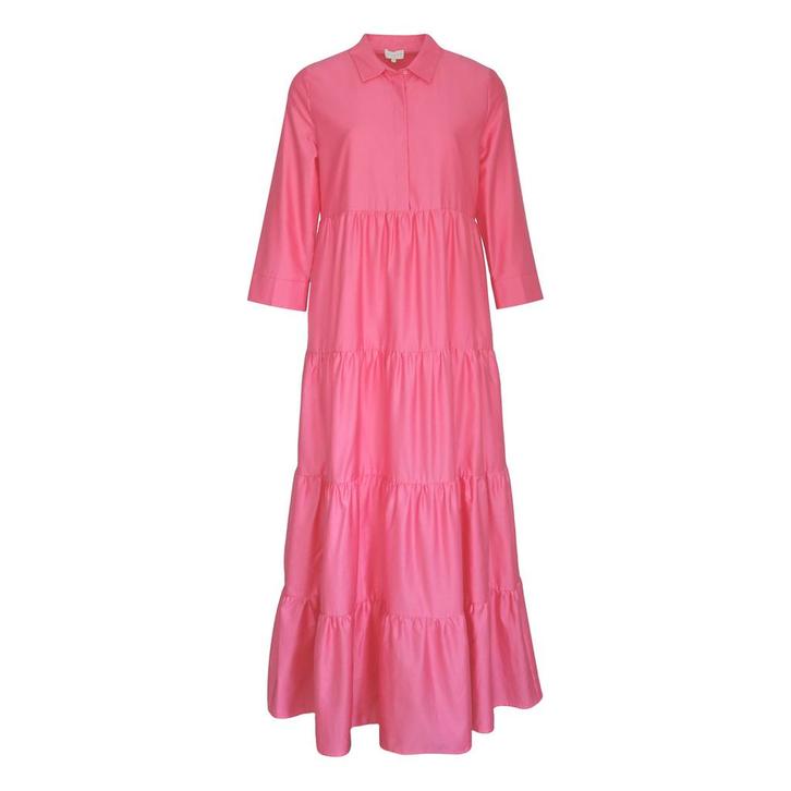 Milano Italy • roze maxi jurk • 36, Kleding | Dames, Jurken, Roze, Nieuw, Maat 36 (S), Verzenden