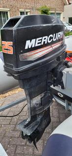mercury r 25 PK kortstaart 2 takt met afstandsbediening, Ophalen, 10 tot 30 pk, Gebruikt, Met afstandsbediening