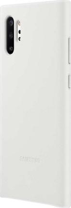 Samsung Galaxy Note 10+ Leather Cover White, Ophalen of Verzenden, Nieuw