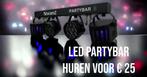Feestje? Huur je led discolampen /  Partybar !, Hobby en Vrije tijd, Nieuw, Ophalen, Verjaardag