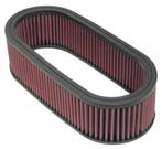 K&N Universal Oval Air Filter 12in Length x 5-1/4in Width x, Ophalen of Verzenden, Nieuw