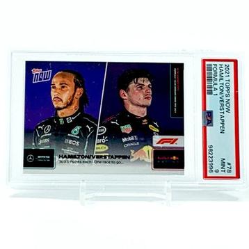 Max Verstappen en Lewis Hamilton – Topps F1 PSA 9 beschikbaar voor biedingen