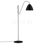 Gubi BL3 Vloerlamp, chroom/zwart - ø¸21 cm (Staande lampen, Huis en Inrichting, Lampen | Vloerlampen, Verzenden, Nieuw