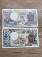 Tsjaad. - 2 x 1000 Francs - various dates - Pick 3a (sign 7), Postzegels en Munten, Munten | Nederland