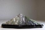 Steen - Japanse Suiseki - Mt. Fuji-vorm met met de hand