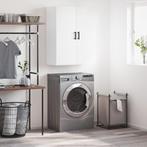 vidaXL Hangkast 69,5x34x90 cm wit, Huis en Inrichting, Kasten | Buffetkasten, Verzenden, Nieuw, 50 tot 100 cm, Minder dan 100 cm