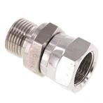 G 3/8 F/M RVS Neusstuk 325 Bar - Hydrauliek, Verzenden, Nieuw