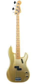Fender American Original 50s Precision Bass Aztec Gold MN..., Muziek en Instrumenten, Snaarinstrumenten | Gitaren | Bas, Ophalen of Verzenden