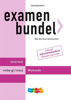 Examenbundel / vmbo-gt/mavo Wiskunde 2022/2023 9789006639919, Boeken, Schoolboeken, Gelezen, Verzenden