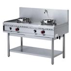 Diamond Wokfornuis | Gas | 2 Vuren | 2x 13kw | 1300x700x800m, Zakelijke goederen, Horeca | Keukenapparatuur, Ophalen of Verzenden
