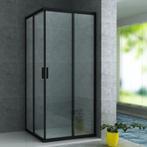 Zwarte Douchecabine 80X80X195 Vierkant (Douchecabines), Ophalen of Verzenden, Nieuw