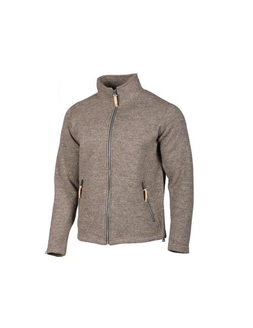 Ivanhoe trui NLS Sap Nutmeg full zip - 100% zuivere ongev..., Kleding | Heren, Truien en Vesten, Bruin, Nieuw, Verzenden