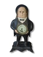 Pendule - Bradley & Hubbard - Ferro patinato - 1960-1970 -, Antiek en Kunst, Antiek | Klokken