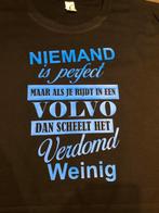 Gaaf Volvo t-shirt, trui of hoodie, Kleding | Heren, Ophalen of Verzenden, Nieuw, Maat 56/58 (XL), Zwart