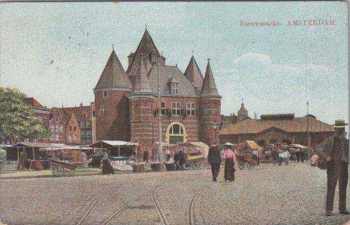 AMSTERDAM - Nieuwmarkt, Verzamelen, Ansichtkaarten | Nederland, Verzenden