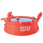 Intex Happy Crab Easy Set Zwembad 183 X 51 Cm, Tuin en Terras, Zwembaden, Verzenden, Nieuw