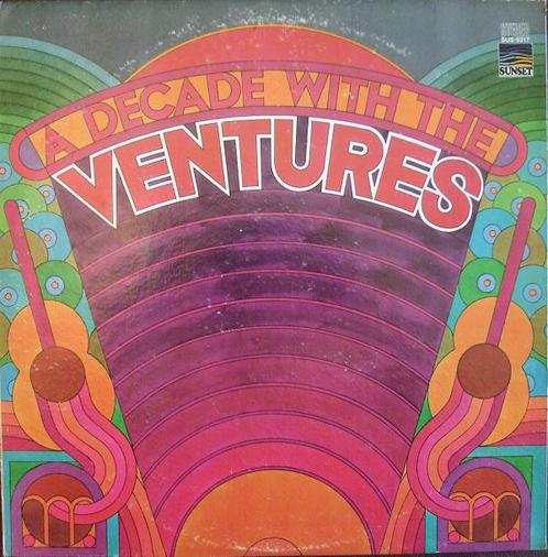 LP gebruikt - The Ventures - A Decade With The Ventures, Cd's en Dvd's, Vinyl | Rock, Zo goed als nieuw, Verzenden