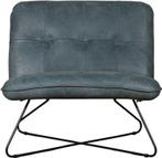 Leren fauteuil zonder armleuning Smile Special - Echt leer,, Huis en Inrichting, Nieuw, Ophalen of Verzenden, 75 tot 100 cm, Modern