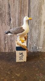 Meeuw Maritiem op Meerpaal Nr. 66 Klein 6,5x3,5x13 cm, Hobby en Vrije tijd, Knutselen, Ophalen of Verzenden, Nieuw