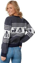 2dekans | dressforfun - Kersttrui Winterwonderland blauw-wit, Diversen, Ophalen of Verzenden, Zo goed als nieuw