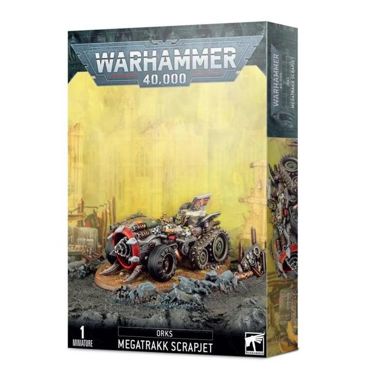 Orks Megatrakk Scrapjet (Warhammer Nieuw), Hobby en Vrije tijd, Wargaming, Nieuw, Ophalen of Verzenden