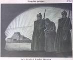 Nadezhda Krupskaya wordt gevangen genomen op spotprent, Antiek en Kunst, Kunst | Litho's en Zeefdrukken, Verzenden
