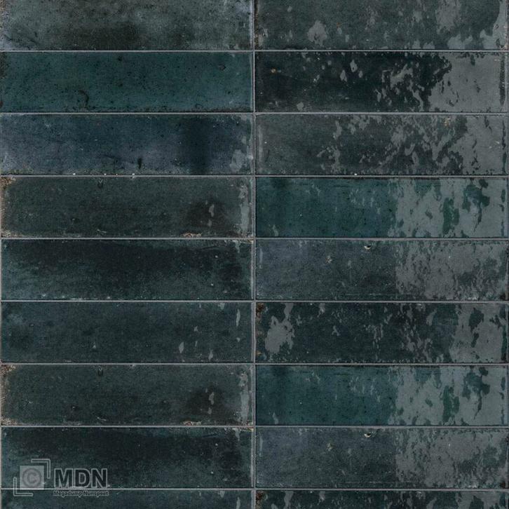 Ragno Look Blu handvorm tegels 6x24 cm langwerpig blauw, Doe-het-zelf en Verbouw, Tegels, Nieuw, Verzenden