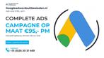 Google Ads (AdWords) uitbesteden voor €95,- p/m Incl. opbouw, Conceptontwikkeling