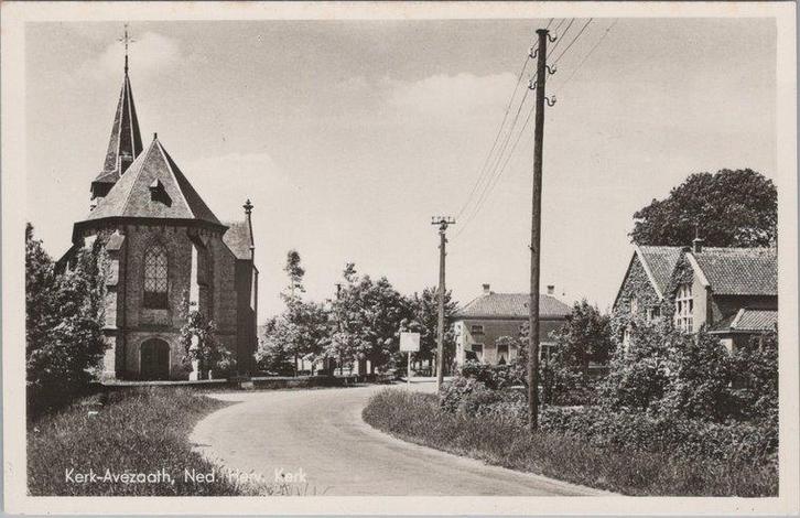 KERK-AVEZAATH - Ned. Herv. Kerk, Verzamelen, Ansichtkaarten | Nederland, Verzenden