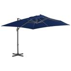 Hangparasol Aluminium 3x3 | Tweedekansje | OP=OP, Tuin en Terras, Nieuw, Ophalen of Verzenden, Zweefparasol, Waterdicht