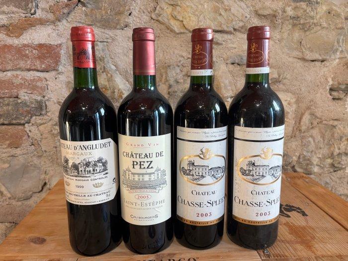 2003 x 2 Château Chasse-Spleen, 1999 Château dAngludet &, Verzamelen, Wijnen