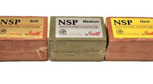 Chavant® Clay NSP Sulphur Free Plastiline - Soft  Rood-Bruin, Hobby en Vrije tijd, Knutselen, Nieuw, Verzenden
