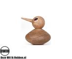 Nordic Design: Birds - Houten vogel - Mollig, Nieuw