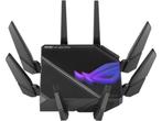 ASUS ROG Rapture GT-AXE16000 - Quad-Band WiFi 6E, Computers en Software, Verzenden, Zo goed als nieuw