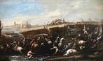 Scipione Compagno (1624-1680) - Battaglia
