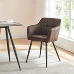 Eetkamerstoel Birmingham set van 4 fauteuils 81x57x53 cm don, Verzenden, Nieuw