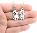 Labradoodle sieradenset ketting en oorbellen - BY-ST6, Ophalen of Verzenden, Zo goed als nieuw, Onbekend