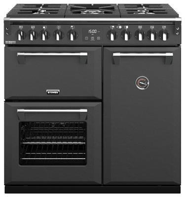Stoves Richmond S900 Deluxe CB DF Antraciet, Witgoed en Apparatuur, Fornuizen, Nieuw, Ophalen of Verzenden